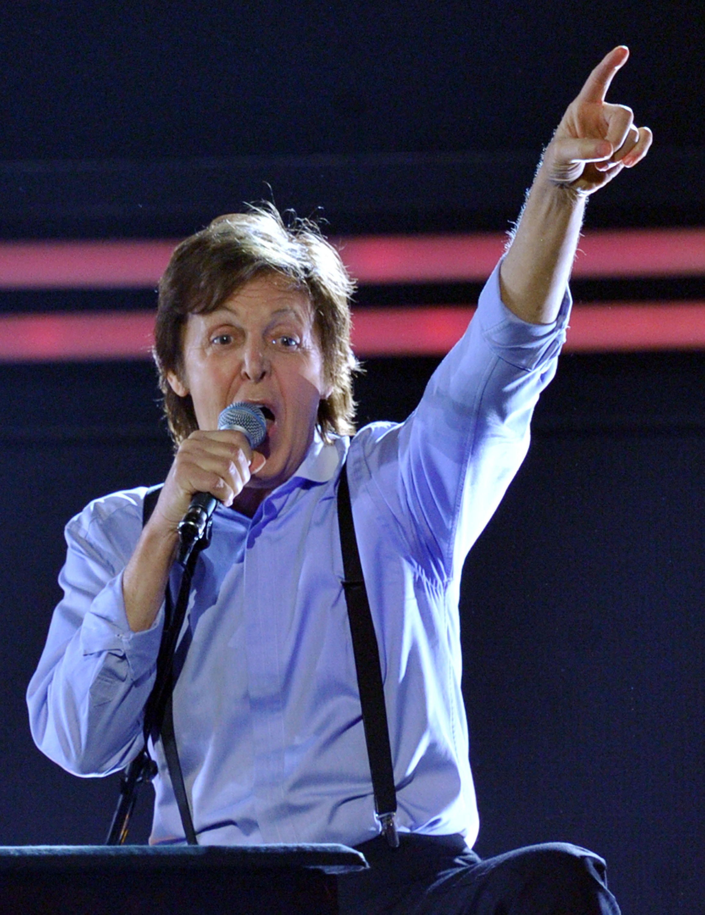 Paul McCartney, Stuart Pearce, David beckham, Beatles